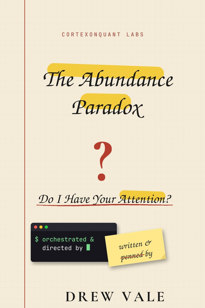 The Abundance Paradox, book cover